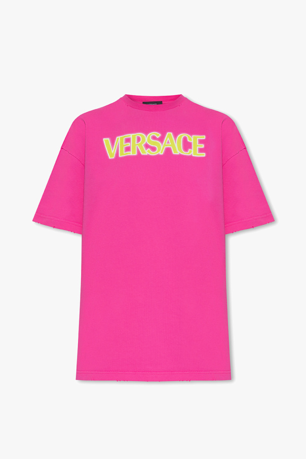 Versace Hoodie neck with long sleeves