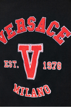Versace reell jeans flight jacket dark sand