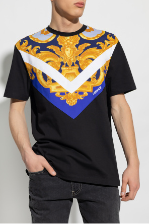Versace T-shirt puffer with logo