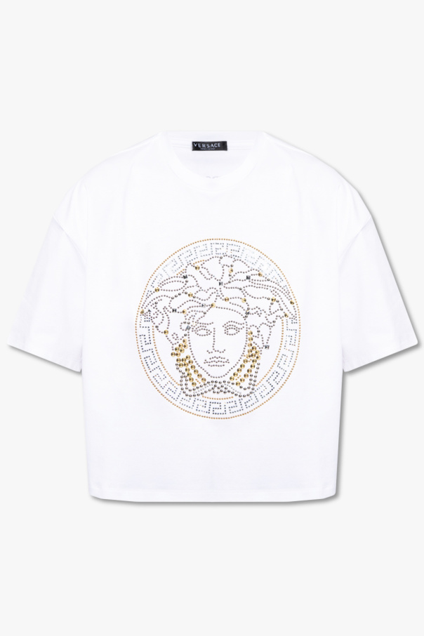 Versace Appliquéd top