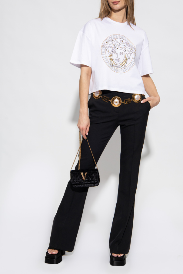 Versace Appliquéd top