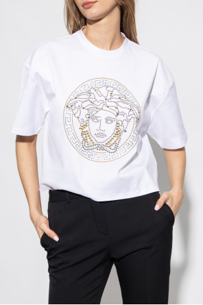 Versace Appliquéd top