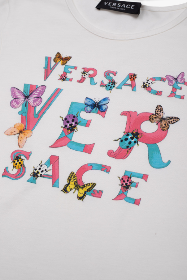 Versace Kids T-shirt with logo