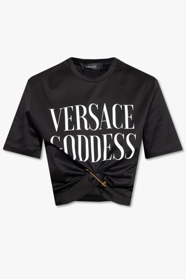 Versace Appliquéd top