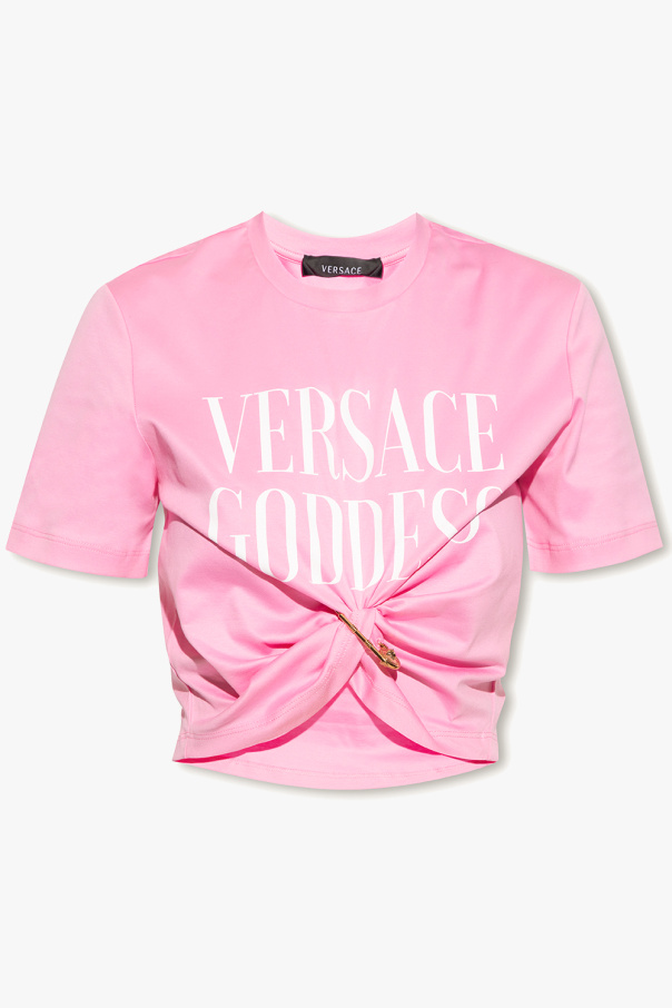 Versace Comme Des Garçons Shirt cotton checked shirt