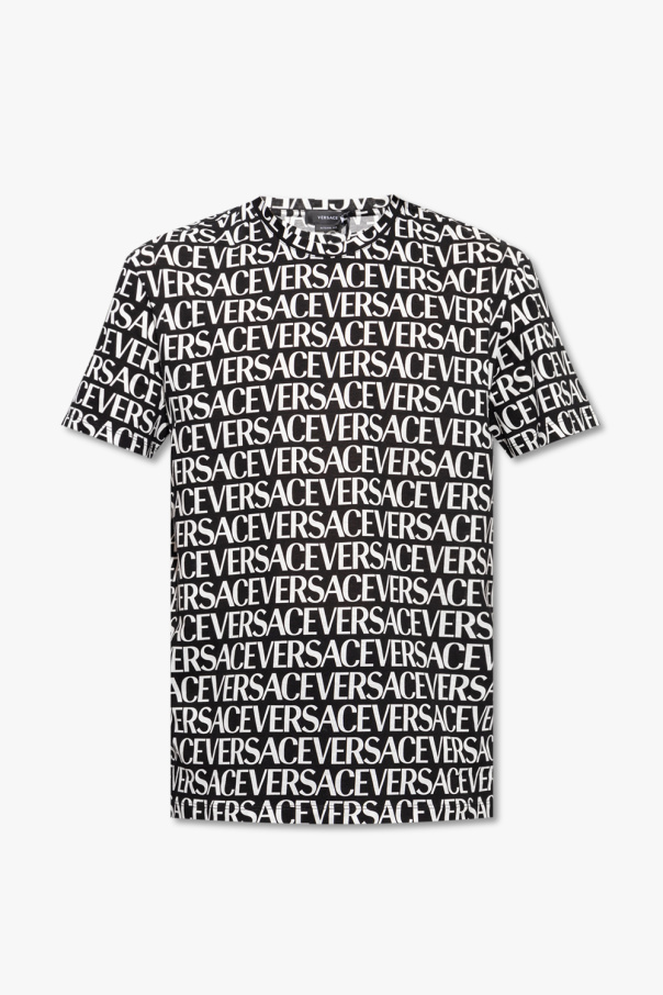 Versace T-shirt z monogramem