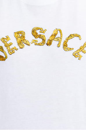 Versace Adolescent Clothing Piżama z napisem Baby Girl