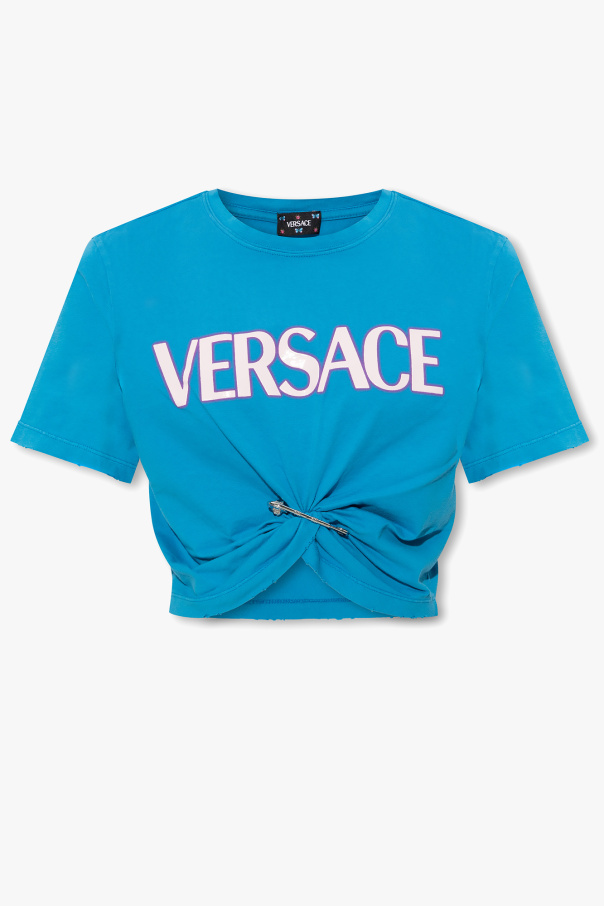 Versace Krótki t-shirt