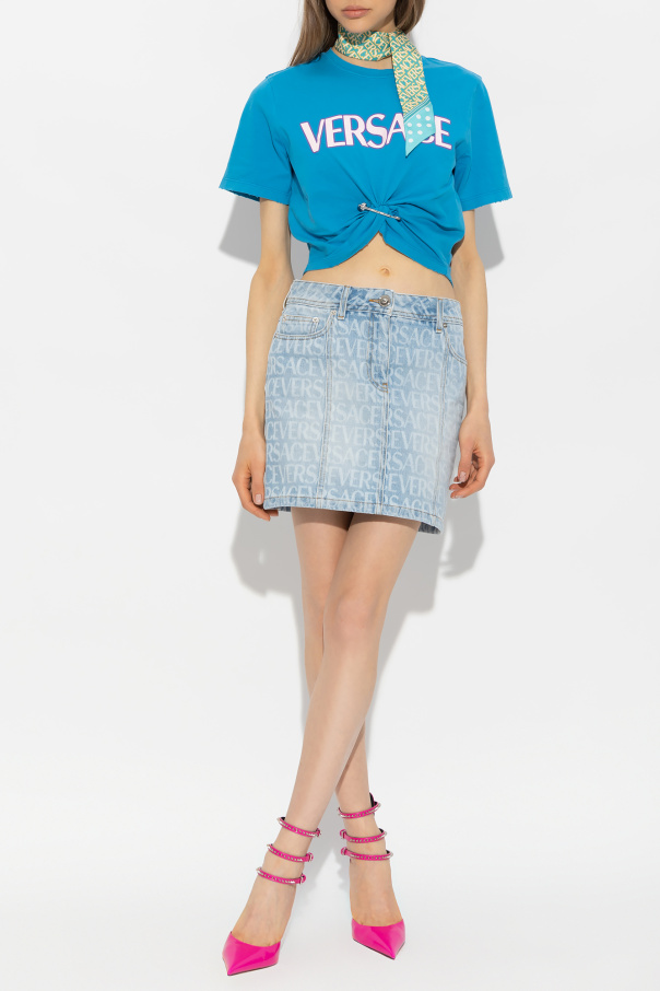 Versace Cropped T-shirt