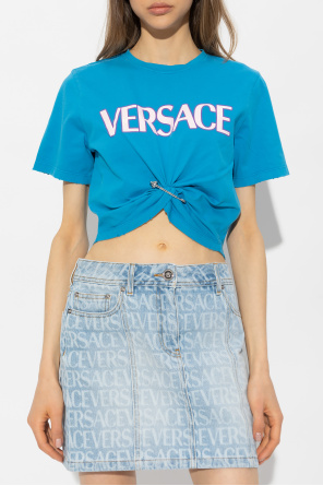 Versace Krótki t-shirt