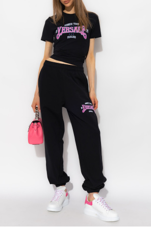 T-shirt z nadrukiem od Versace