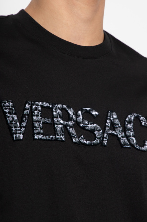 Versace men 40-5 Yellow eyewear storage polo-shirts usb