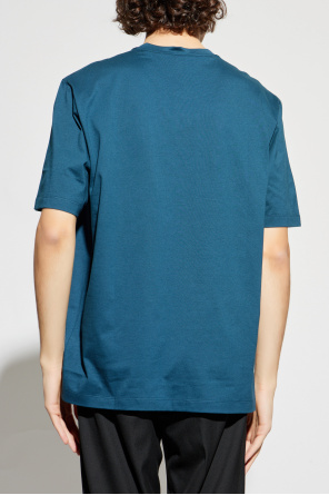 Versace Camiseta con logo bordado