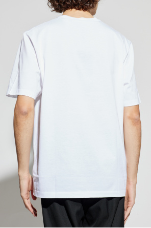 Versace T-shirt with embroidered logo