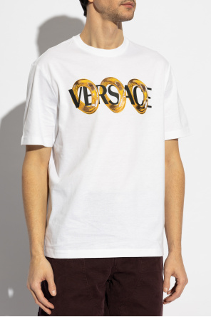 Versace T-shirt with printed logo