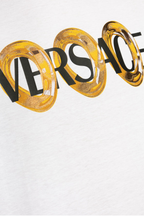 Versace T-shirt with printed logo