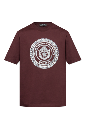 T-shirt with printed logo