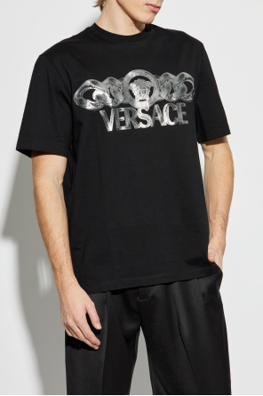 Versace T-shirt with printed logo