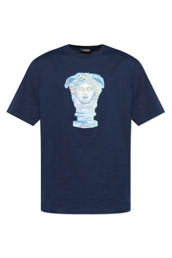 Versace T-shirt with Medusa head