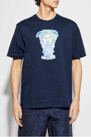 Versace T-shirt with Medusa head