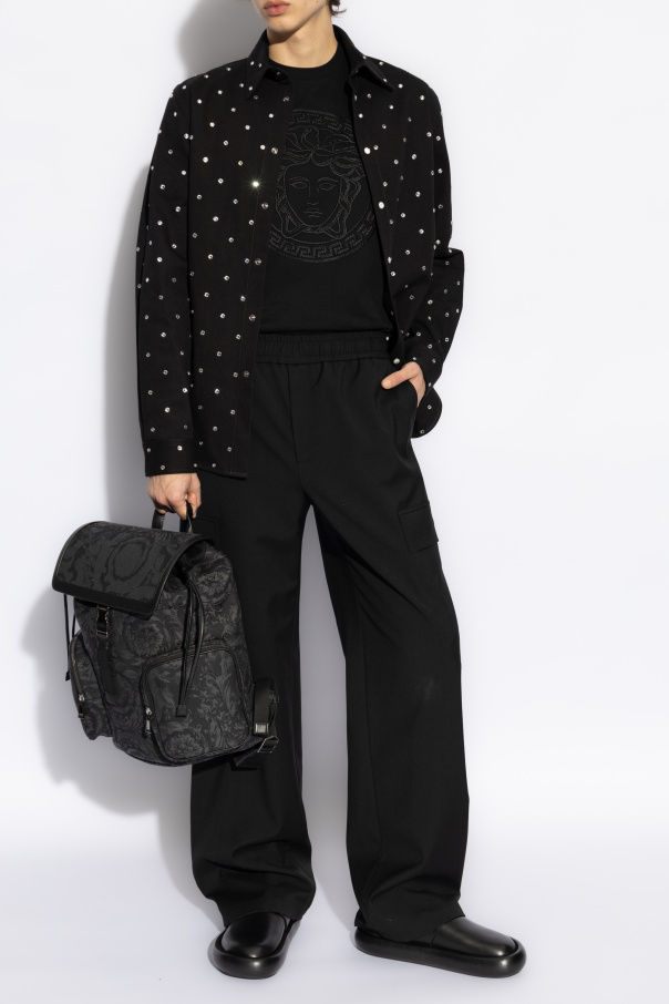 Versace T-Shirt mit Medusenkopf