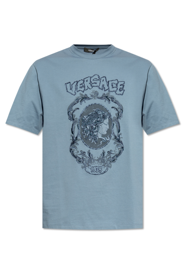 T-shirt with logo, zdjęcie 1 T-shirt with logo od Versace