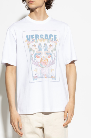 Versace T-shirt with colorful print