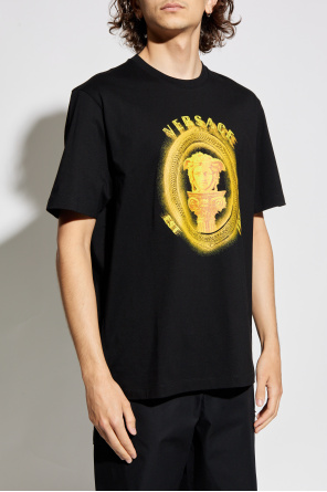 Versace T-shirt with printed logo