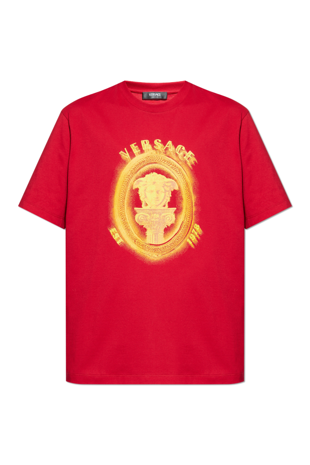 T-shirt with logo od Versace