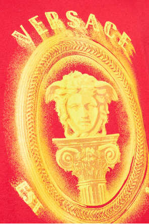 Versace T-Shirt mit Logo