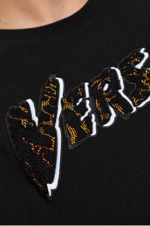 Versace T-shirt with shimmering sequins