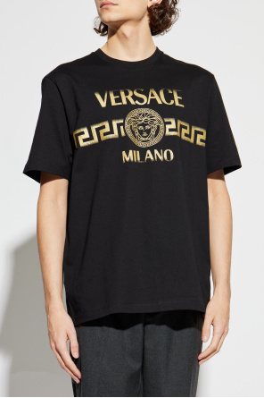 Versace T-shirt with printed logo