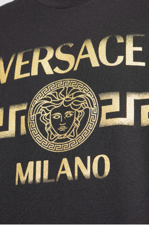 Versace T-shirt with printed logo