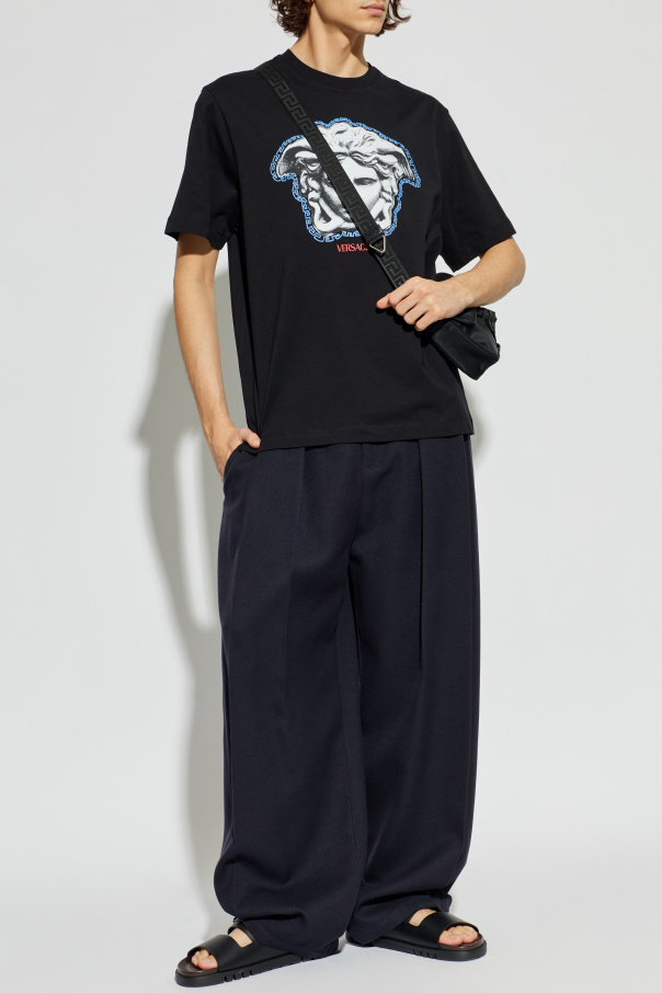 Versace T-Shirt mit Aufdruck