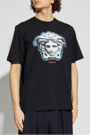 Versace T-Shirt mit Aufdruck
