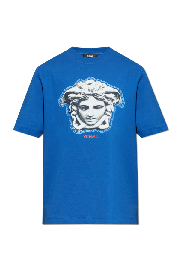 T-shirt with print od Versace