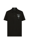Versace BLACK Polo with logo