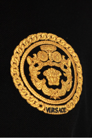 Versace Polo with embroidered logo