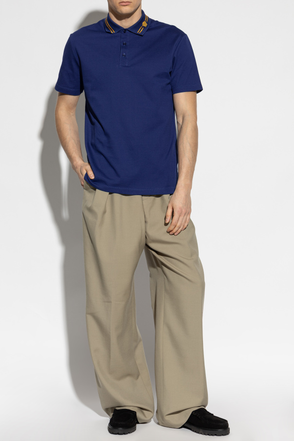 Versace Polo de algodão