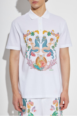 Versace Polo with logo