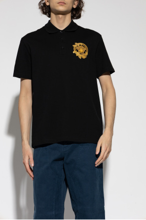 Versace Polo mit Aufnäher