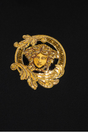 Versace Polo mit Aufnäher