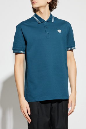 Versace Polo de algodón