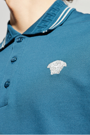 Versace Polo de algodón