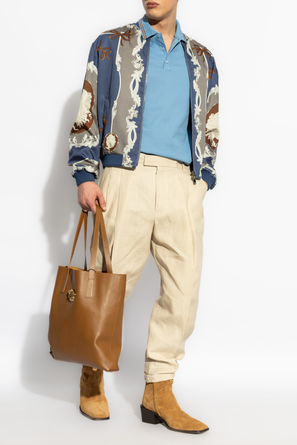 Versace Polo de algodón