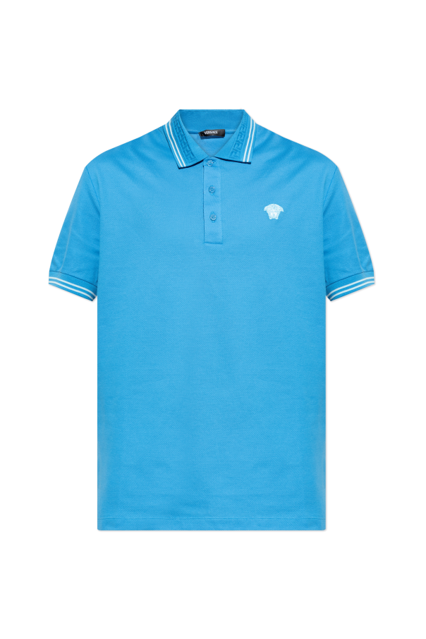 Polo with a characteristic Medusa head od Versace