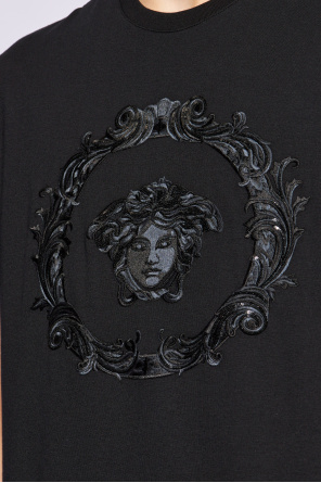 Versace Embroidered T-shirt