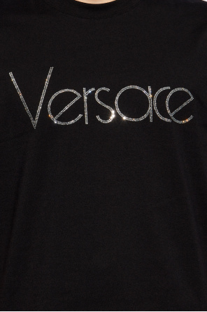 Versace T-shirt short-sleeve z logo