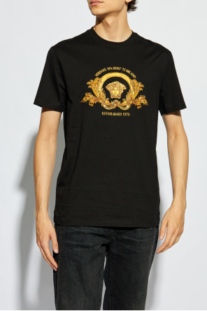 Versace T-shirt with Medusa's Head