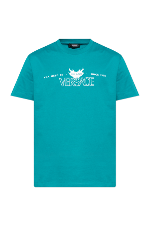 T-shirt with printed logo